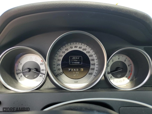 2012 Mercedes-Benz C-Class C 250 with VIN WDDGJ4HB9CF876842, listed as a Copart auction lot 51159315 with 114,548 mi miles and Salvage Title. Bid and sale history available at carsss.com. Image 9.