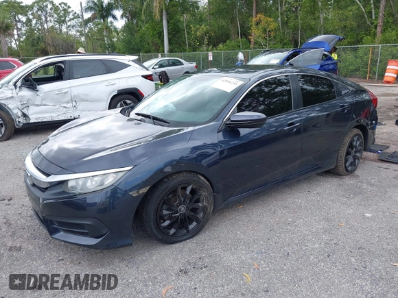 2016 Honda Civic Sedan LX with VIN 19XFC2F52GE069998, listed as a IAAI auction lot 42016233 with 93,990 mi miles. Bid and sale history available at carsss.com. Image 2.
