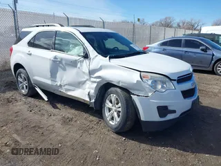 2015 Chevrolet Equinox LT with VIN 2GNALBEK0F6340516, listed as a IAAI auction lot 41729464 with 119,493 mi miles. Bid and sale history available at carsss.com. Image 1.