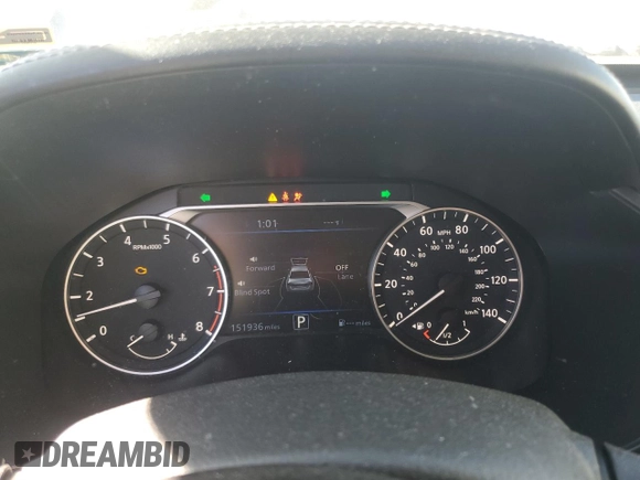 2019 Nissan Altima 2.5 Platinum with VIN 1N4BL4FW6KC128477, listed as a Copart auction lot 87591245 with 151,936 mi miles and Non Repairable. Bid and sale history available at carsss.com. Image 9.