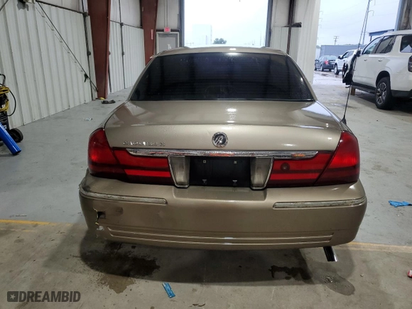 2005 Mercury Grand Marquis GS with VIN 2MEFM74W35X617440, listed as a Copart auction lot 70248644 with 202,330 mi miles and Salvage Title. Bid and sale history available at carsss.com. Image 6.