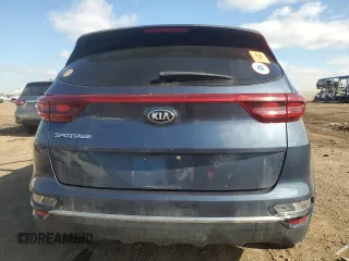 2020 Kia Sportage LX with VIN KNDPMCAC1L7763041, listed as a Copart auction lot 52971735 with 0 mi miles and Clean Title. Bid and sale history available at carsss.com. Image 6.