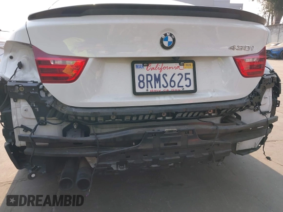 2017 BMW 4 Series 430i with VIN WBA4F7C33HG789033, listed as a IAAI auction lot 41286626 with 120,917 mi miles and . Bid and sale history available at DreamBid. Image 18.