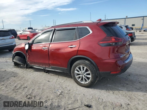 2018 Nissan Rogue SV with VIN 5N1AT2MT3JC735109, listed as a Copart auction lot 47448065 with Not Provided miles and Salvage Title. Bid and sale history available at carsss.com. Image 2.