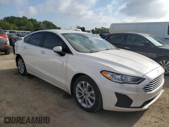2020 Ford Fusion Hybrid SE with VIN 3FA6P0LU1LR161312, listed as a Copart auction lot 43885153 with 53,395 mi miles. Bid and sale history available at carsss.com. Image 4.