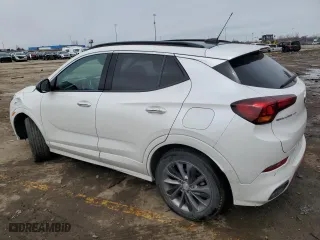 2021 Buick Encore GX Essence with VIN KL4MMFSL0MB122202, listed as a Copart auction lot 48409225 with 84,972 mi miles and Salvage Title. Bid and sale history available at carsss.com. Image 2.