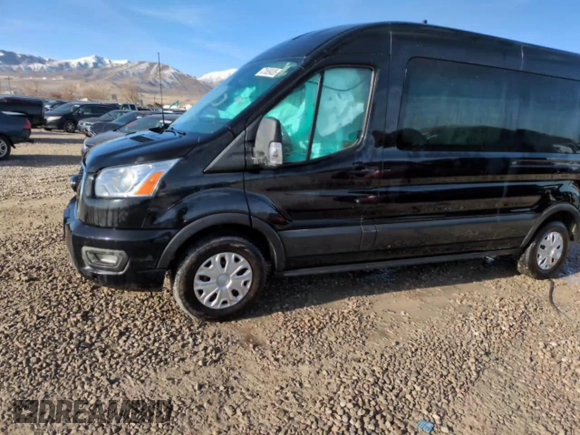 2021 Ford Transit Passenger XL with VIN 1FBAX2C87MKA31418, listed as a Copart auction lot 47065435 with 110,681 mi miles and Salvage Title. Bid and sale history available at DreamBid. Image 13.