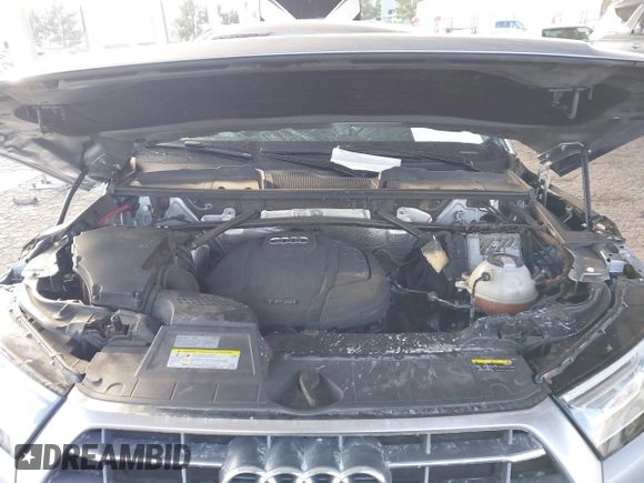 2018 Audi Q5 Premium with VIN WA1ANAFY7J2027138, listed as a IAAI auction lot 41494253 with Not Provided miles and . Bid and sale history available at DreamBid. Image 10.