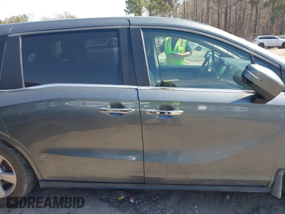 2018 Honda Odyssey EX-L with VIN 5FNRL6H76JB074903, listed as a IAAI auction lot 41834327 with 133,250 mi miles. Bid and sale history available at carsss.com. Image 13.