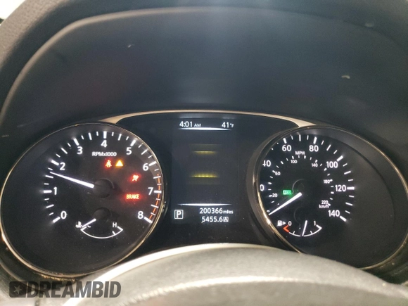2015 Nissan Rogue SV with VIN KNMAT2MV2FP587220, listed as a Copart auction lot 52145405 with 200,366 mi miles and Salvage Title. Bid and sale history available at DreamBid. Image 9.