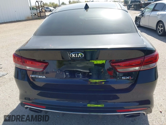 2016 Kia Optima SXL Turbo with VIN 5XXGV4L29GG086468, listed as a IAAI auction lot 41933581 with 186,881 mi miles. Bid and sale history available at carsss.com. Image 17.