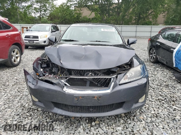 2010 Lexus IS 250 z VIN JTHCF5C26A5036218, wystawiony jako Copart lot #62703475 z przebiegiem 226 101 mil mil oraz Czysty tytuł • Clean title. Historia ofert i sprzedaży dostępna na DreamBid. Obrazek 5.