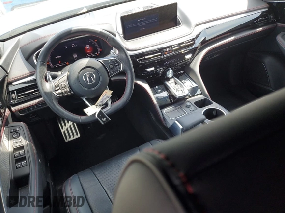 2022 Acura MDX w/A-Spec Package with VIN 5J8YE1H03NL007210, listed as a Copart auction lot 53582985 with 40,646 mi miles and Salvage title. Bid and sale history available at DreamBid. Image 8.