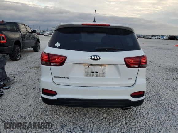 2020 Kia Sorento L with VIN 5XYPG4A39LG644010, listed as a Copart auction lot 50836765 with 67,526 mi miles and Salvage Title. Bid and sale history available at carsss.com. Image 6.