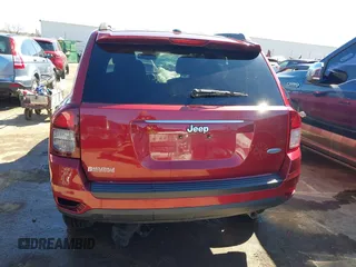2016 Jeep Compass Latitude with VIN 1C4NJCEB9GD575117, listed as a IAAI auction lot 41716611 with 107,295 mi miles. Bid and sale history available at carsss.com. Image 17.