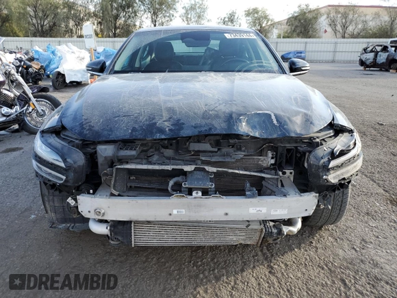 2022 Genesis G70 2.0T with VIN KMTG34TA2NU094241, listed as a Copart auction lot 73439144 with 52,352 mi miles and Salvage Title. Bid and sale history available at DreamBid. Image 5.
