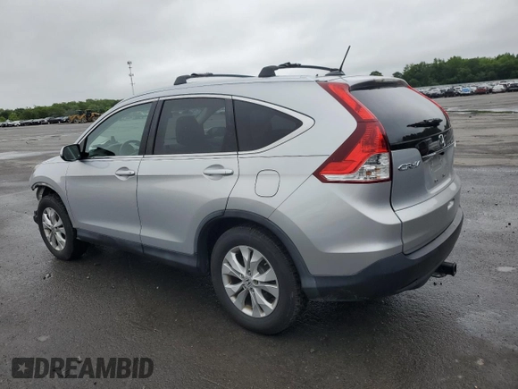 2013 Honda CR-V EX-L z VIN 5J6RM4H78DL000086, wystawiony jako Copart lot #58024115 z przebiegiem 117 129 mil mil oraz Szkody całkowita. Historia ofert i sprzedaży dostępna na DreamBid. Obrazek 2.