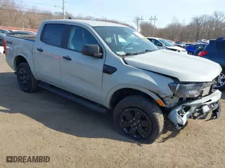 2022 Ford Ranger XL with VIN 1FTER4FHXNLD01574, listed as a IAAI auction lot 41782032 with 68,160 mi miles. Bid and sale history available at carsss.com. Image 1.