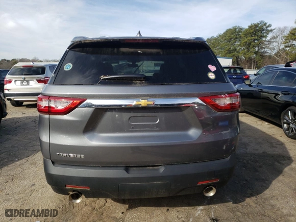 2019 Chevrolet Traverse LS with VIN 1GNERFKW1KJ273369, listed as a Copart auction lot 45704375 with 64,548 mi miles and Salvage Title. Bid and sale history available at carsss.com. Image 6.