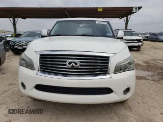 2013 Infiniti QX56 with VIN JN8AZ2NF2D9530785, listed as a Copart auction lot 41306444 with 148,029 mi miles and Salvage Title. Bid and sale history available at carsss.com. Image 5.