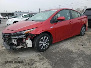 2021 Toyota Prius LE with VIN JTDKAMFP0M3173748, listed as a Copart auction lot 48617535 with 82,314 mi miles and Salvage Title. Bid and sale history available at DreamBid. Image 1.