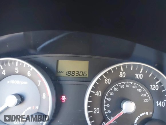 2007 Hyundai Accent GLS with VIN KMHCN46CX7U108664, listed as a IAAI auction lot 41688243 with 188,306 mi miles. Bid and sale history available at carsss.com. Image 7.