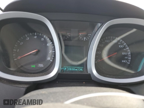 2016 Chevrolet Equinox LT with VIN 2GNALCEK5G1152563, listed as a Copart auction lot 47493685 with 170,193 mi miles and Salvage Title. Bid and sale history available at carsss.com. Image 9.