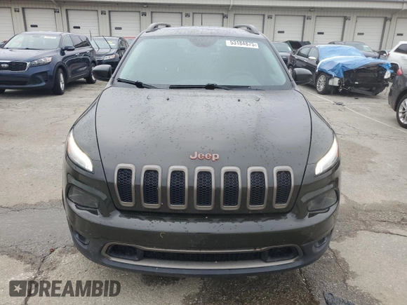 2016 Jeep Cherokee Latitude with VIN 1C4PJLCB4GW312050, listed as a Copart auction lot 53184875 with 156,808 mi miles and Salvage title. Bid and sale history available at DreamBid. Image 5.