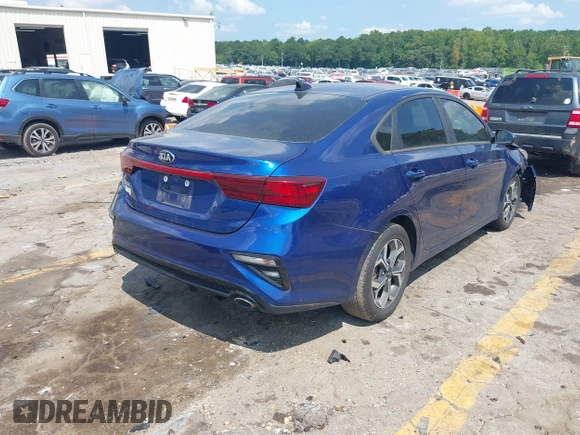2019 Kia Forte LXS with VIN 3KPF24AD6KE119811, listed as a IAAI auction lot 40063435 with 35,897 mi miles. Bid and sale history available at carsss.com. Image 4.