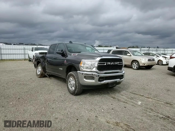 2021 Ram 2500 Tradesman with VIN 3C6UR5CL4MG675319, listed as a Copart auction lot 47668535 with 68,488 mi miles and Salvage Title. Bid and sale history available at carsss.com. Image 10.