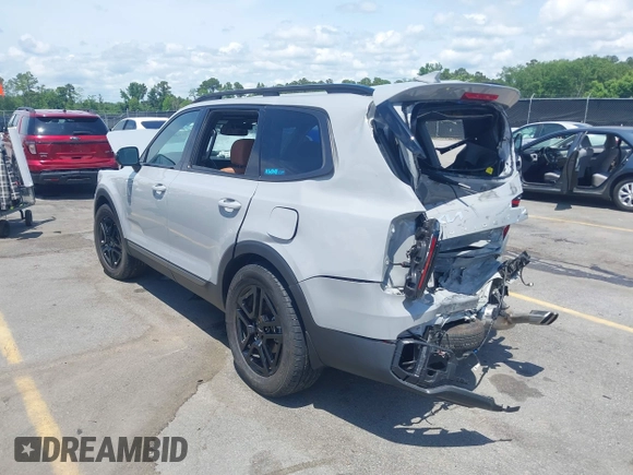 2023 Kia Telluride SX X-Pro with VIN 5XYP5DGC0PG370652, listed as a IAAI auction lot 42226690 with 30,669 mi miles and . Bid and sale history available at DreamBid. Image 3.
