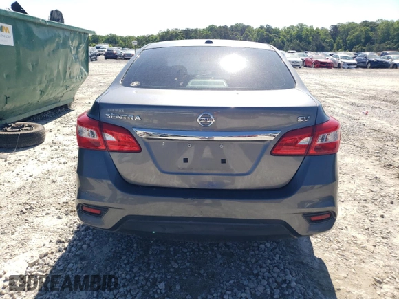 2017 Nissan Sentra SV with VIN 3N1AB7APXHY302046, listed as a Copart auction lot 55858915 with 140,104 mi miles and Clean Title. Bid and sale history available at DreamBid. Image 6.