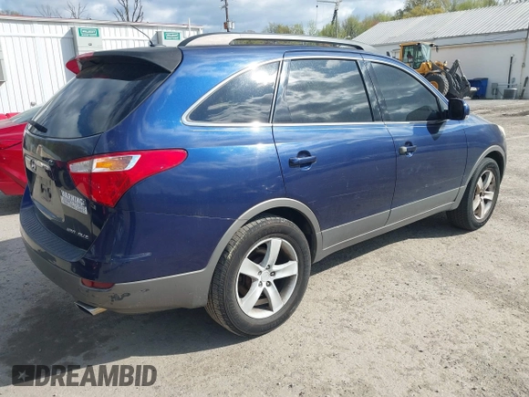 2007 Hyundai Veracruz GLS with VIN KM8NU13C97U024091, listed as a IAAI auction lot 42035459 with 224,755 mi miles and . Bid and sale history available at DreamBid. Image 4.