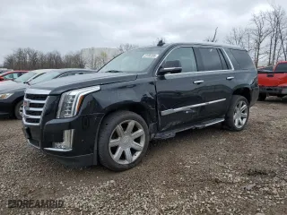 2017 Cadillac Escalade Luxury with VIN 1GYS4BKJ0HR208928, listed as a Copart auction lot 53185395 with 92,398 mi miles and Clean Title. Bid and sale history available at carsss.com. Image 1.
