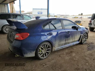 2020 Subaru WRX STI with VIN JF1VA2S68L9817545, listed as a Copart auction lot 48251805 with 49,106 mi miles and Salvage Title. Bid and sale history available at carsss.com. Image 3.