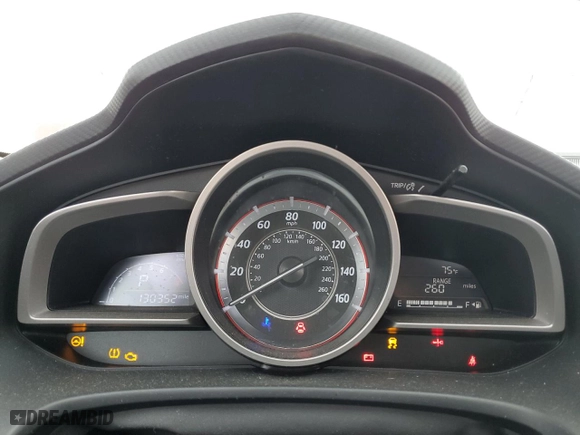2016 Mazda Mazda3 i Sport with VIN JM1BM1U74G1283372, listed as a Copart auction lot 50435305 with 130,352 mi miles and Salvage Title. Bid and sale history available at carsss.com. Image 9.
