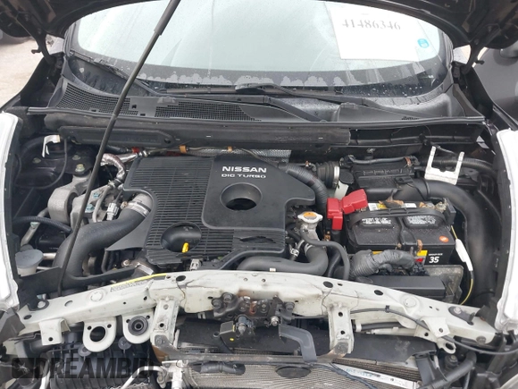 2014 Nissan Juke S with VIN JN8AF5MV1ET361155, listed as a IAAI auction lot 41486346 with 106,397 mi miles. Bid and sale history available at carsss.com. Image 10.