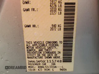 2016 Nissan Altima 2.5 S with VIN 1N4AL3AP5GC115748, listed as a Copart auction lot 52451805 with 84,972 mi miles and Salvage Title. Bid and sale history available at carsss.com. Image 13.