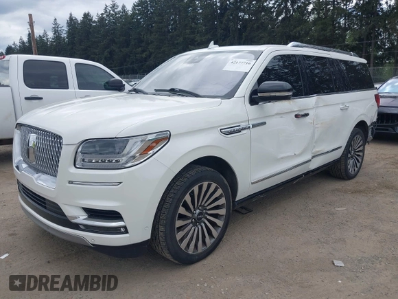 2020 Lincoln Navigator Reserve z VIN 5LMJJ3LT3LEL05128, wystawiony jako IAAI lot #42177716 z przebiegiem 54 175 mil mil oraz . Historia ofert i sprzedaży dostępna na DreamBid. Obrazek 2.