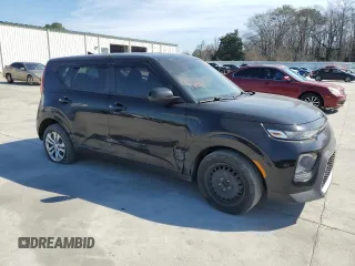 2020 Kia Soul LX with VIN KNDJ23AU1L7710702, listed as a Copart auction lot 46476045 with 122,501 mi miles and Salvage Title. Bid and sale history available at carsss.com. Image 4.