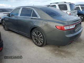 2017 Lincoln Continental Select with VIN 1LN6L9SP9H5609114, listed as a Copart auction lot 75826794 with 21,770 mi miles and Salvage Title. Bid and sale history available at carsss.com. Image 2.