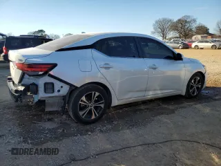 2022 Nissan Sentra SV with VIN 3N1AB8CV7NY215959, listed as a Copart auction lot 46931695 with 78,813 mi miles and Salvage Title. Bid and sale history available at carsss.com. Image 3.