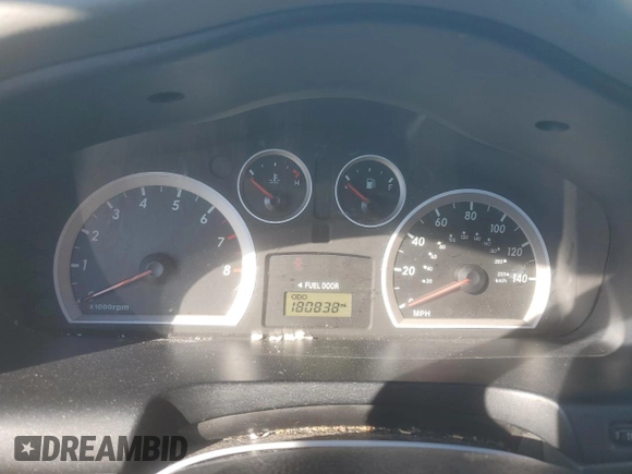 2006 Hyundai Santa Fe GLS with VIN KM8SC73D96U094903, listed as a Copart auction lot 49484945 with 180,838 mi miles and Salvage Title. Bid and sale history available at carsss.com. Image 9.