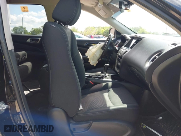 2018 Nissan Pathfinder SV with VIN 5N1DR2MN2JC625407, listed as a IAAI auction lot 41991795 with 58,253 mi miles. Bid and sale history available at carsss.com. Image 5.