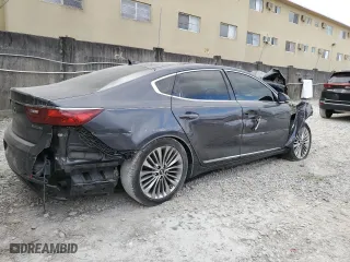 2017 Kia Cadenza Technology with VIN KNALC4J16H5061822, listed as a Copart auction lot 84995124 with 0 mi miles and Salvage Title. Bid and sale history available at carsss.com. Image 3.