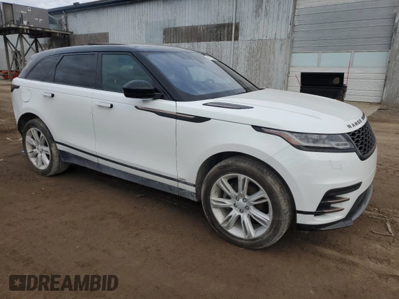 2020 Land Rover Range Rover Velar R-Dynamic S with VIN SALYK2EX6LA270985, listed as a Copart auction lot 47973395 with 55,466 mi miles and Salvage title. Bid and sale history available at DreamBid. Image 4.