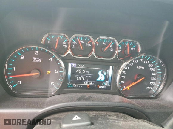 2017 GMC Sierra 1500 SLE z VIN 3GTP1MEC5HG428157, wystawiony jako Copart lot #87615815 z przebiegiem 63 194 mil mil oraz Szkoda całkowita • Salvage title. Historia ofert i sprzedaży dostępna na DreamBid. Obrazek 9.