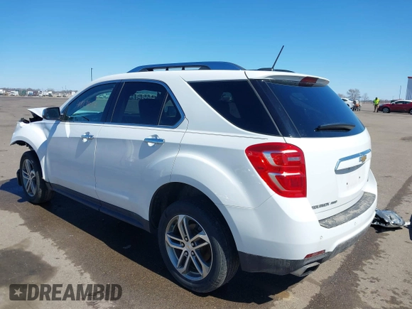 2017 Chevrolet Equinox Premier with VIN 2GNFLGE3XH6252961, listed as a IAAI auction lot 41923489 with 95,873 mi miles. Bid and sale history available at carsss.com. Image 3.