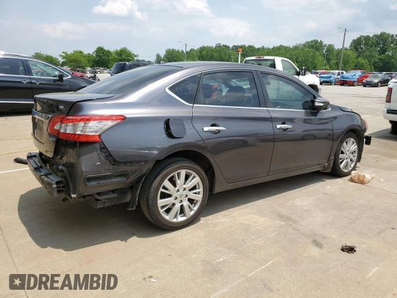 2014 Nissan Sentra SV with VIN 3N1AB7AP9EY337415, listed as a Copart auction lot 59579975 with 93,181 mi miles and Salvage title. Bid and sale history available at DreamBid. Image 3.