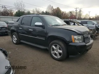 2009 Chevrolet Avalanche LTZ with VIN 3GNFK32039G231168, listed as a Copart auction lot 79016994 with 76,271 mi miles and Salvage Title. Bid and sale history available at DreamBid. Image 4.